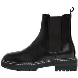 Bottines femme - Only - Chelsea - Noir - Synthétique - Talon 40 cm