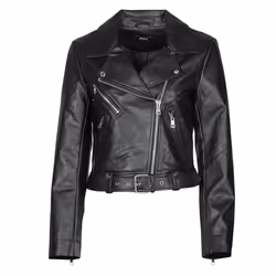 ONLY 15232135, Femelle, Adulte, S, SML, Coton, Polyester, Polyuréthane (PU), Noir