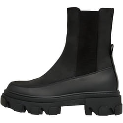 Bottines femme - Only - Chunky - Nubuck PU - Talon 50 cm - Noir