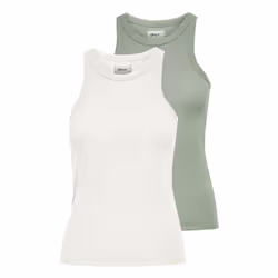 T-shirt femme Only Lindsay (x2)