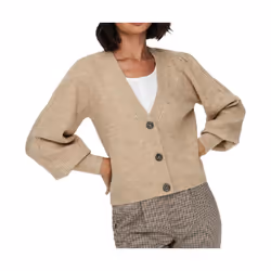 ONLY 15223312, Cardigan, Adulte, Femelle, Beige, XL, SML