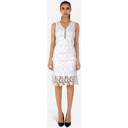 Robe en dentelles - couleur : Blanc