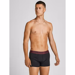 Jack&Jones Lot de 3 boxers Flower 12194284 Noir - Vue supplémentaire 5
