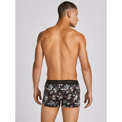 Jack&Jones Lot de 3 boxers Flower 12194284 Noir