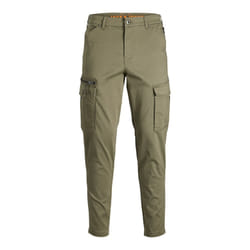 Jack&Jones Pantalon en tissu Stace 12194246 Vert Tapered Fit