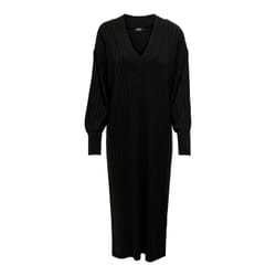 ONLY Robe en tricot New Tessa 15236372 Noir Regular Fit