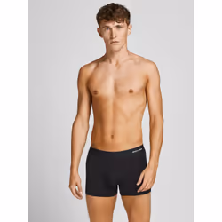 Maillots en Viscose Noir basic Bamboo Trunks 3 Pack Noos Asa - Vue supplémentaire 4
