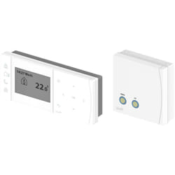 Thermostat d'ambiance programmable TPOne rf g + RX1-S, Piles pour le thermostat et 230 v pour le récepteur Danfoss