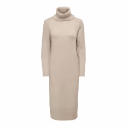 Robe col roulé manches longues maille femme Only Brandie