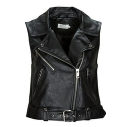 Veste en simili-cuir sans manches femme Only Vera