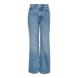 Jean large femme - Only - onlcamille life wide - Denim bleu moyen - Taille haute - 5 poches