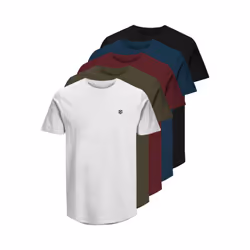 Jack &amp; Jones 12190468, Tee-shirt, XS, SML, Coton, 100% Coton, 1 pièce(s)