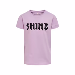 T-shirt fit à manches courtes fille Only konjulla life