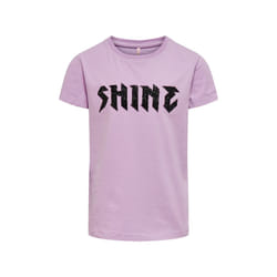T-shirt fit à manches courtes fille Only konjulla life