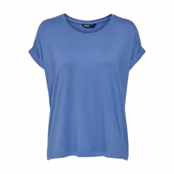 ONLY 15106662, Tee-shirt, Adulte, Femelle, Bleu, S, SML