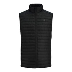 Gilet matelassé Capuche Sans manches Noir