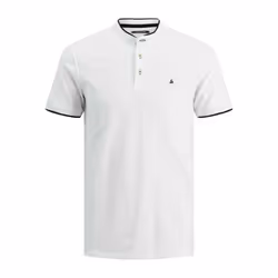 Jack &amp; Jones 12199711, Blanc, XXL, SML, Coton, 100% Coton