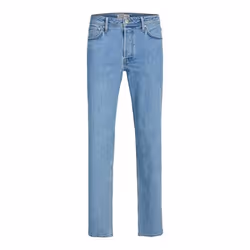 Jack & Jones 12202489, Bleu, EUE, Jeans, Coton, Elastane, 99% Coton, 1% Élasthanne, Ne pas javelliser