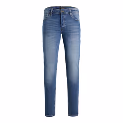 Jack & Jones 12184473, Jeans, Adulte, Bleu, EUE, Coton, Elastane, 98% Coton, 2% Élasthanne