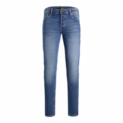 Jack & Jones 12184473, Jeans, Adulte, Bleu, EUE, Coton, Elastane, 98% Coton, 2% Élasthanne