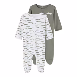 Pack de 2 Grenouillère bébé Name it Nightsuit