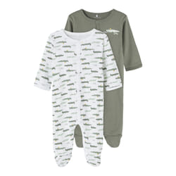 Pack de 2 Grenouillère bébé Name it Nightsuit