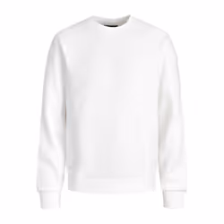 Jack &amp; Jones 12208182, Adulte, Blanc, L, SML, 1 pièce(s), Coton, Polyester