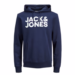 Jack & Jones 12163777, Bleu, XXXXL, EUE, XXL, États-Unis d'Amérique, Coton, Polyester