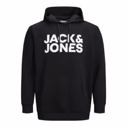 Jack &amp; Jones 12163777, Noir, XXXL, EUE, XL, États-Unis d'Amérique, Coton, Polyester