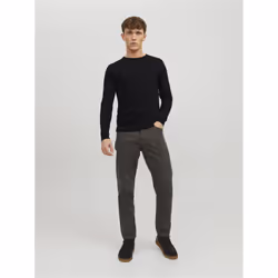 Jack&Jones Pull Emil 12208364 Noir Regular Fit - Vue supplémentaire 4