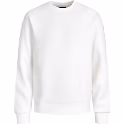 Jack & Jones 12208182, Adulte, Blanc, XXL, SML, 1 pièce(s), Coton, Polyester