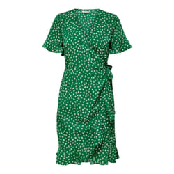 Robe portefeuille manches courtes tissé femme Only Onlolivia