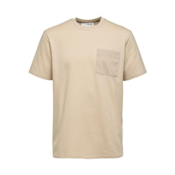 T-shirt col-O Selected Slhrelaxarvid