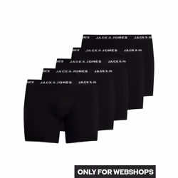 Lot de 5 boxer grande taille Jack & Jones Jachuey Trunks