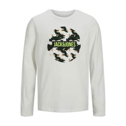 Sweatshirt enfant Jack & Jones Ramp - cloud dancer