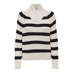 Pull zippé col montant femme Only Leise