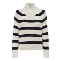Pull zippé col montant femme Only Leise