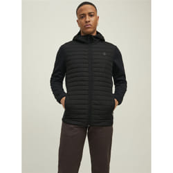 Jack&Jones Veste de mi-saison Multi Quilted 12182242 Noir Regular Fit