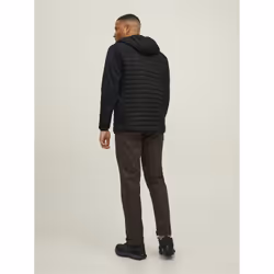 Jack&Jones Veste de mi-saison Multi Quilted 12182242 Noir Regular Fit