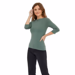 T-shirt manches 3/4 femme Vero Moda Panda Modal