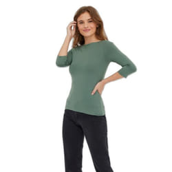 T-shirt manches 3/4 femme Vero Moda Panda Modal