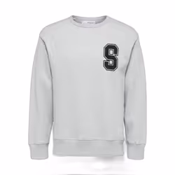 Sweatshirt col rond Selected Slhoversizepiagi