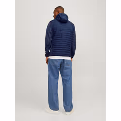 Jack&Jones Veste de mi-saison Multi Qualited 12182242 Bleu marine Regular Fit