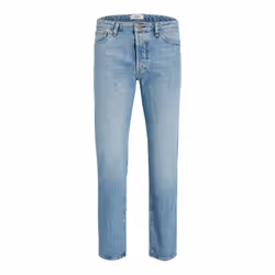 Jack & Jones 12217109, Bleu, EUE, Jeans, Coton, 80% Coton, 20% Coton recyclé, Ne pas javelliser