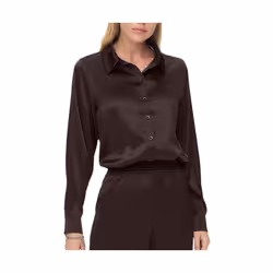 Chemise tissé ample en satin femme Only Onlvictoria
