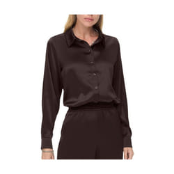 Chemise tissé ample en satin femme Only Onlvictoria
