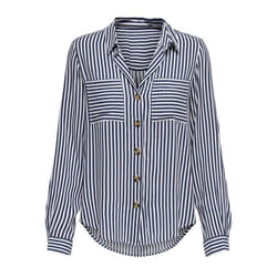 Chemise manches longues tissée femme Only Yasmin