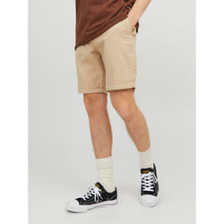 Jack&Jones Short en tissu Fury 12206889 Beige Regular Fit