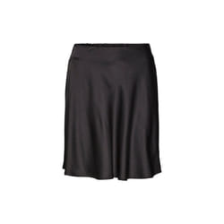 Jupe courte évasée - VERO MODA - Noir - 100% Polyester - Coupe évasée - Fermeture taille élastiquée