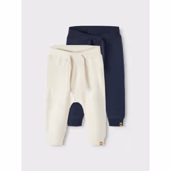 Name It 13212948, Short, Unisexe, Bébé (0-2 ans), Bleu, Blanc, Bébé (hauteur), Monochromatique